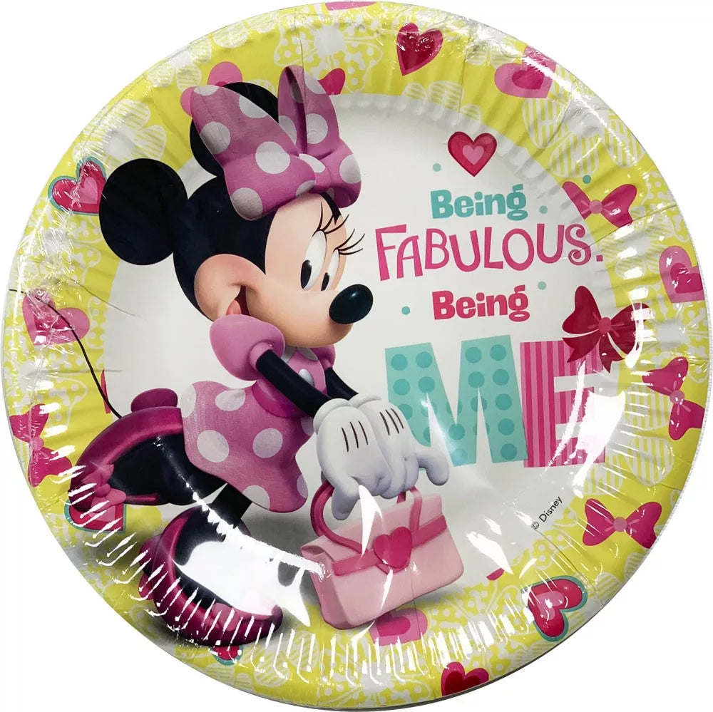Lot 8 assiettes - Minnie