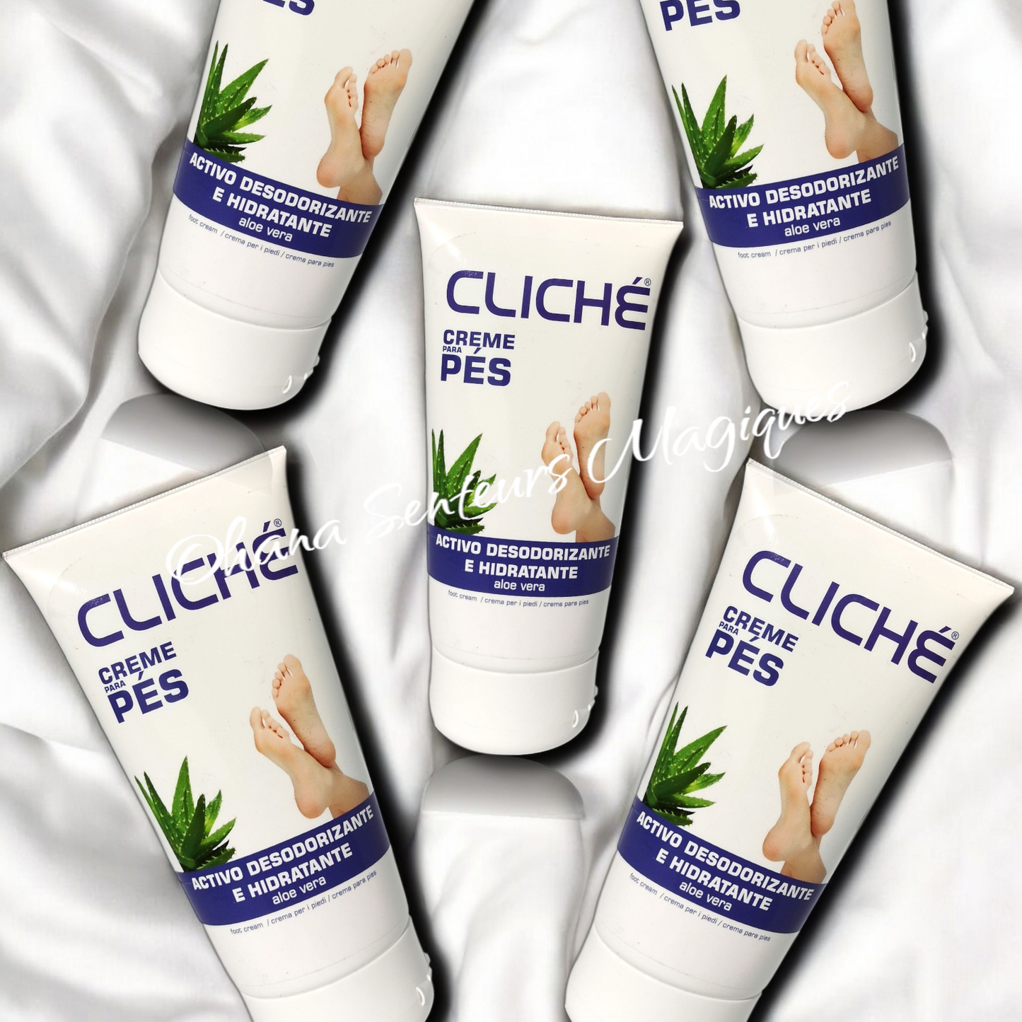 Crème désodorisante et hydratante pieds - Aloé vera