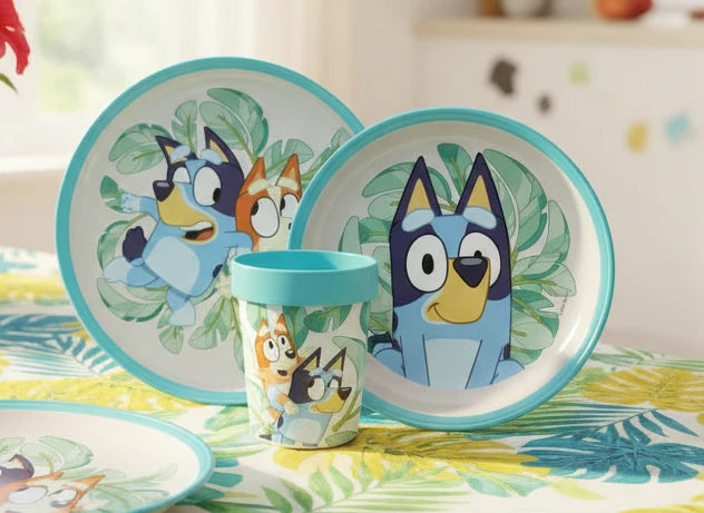 (Précommande) Coffret vaisselle premium- Bluey