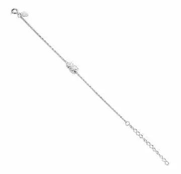 Bracelet pour enfant ananas Argent