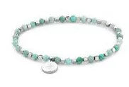 Bracelet élastique en perles colorées
