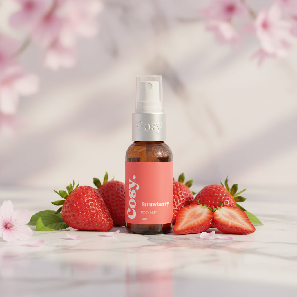 Brume corporelle à la fraise 30 ml