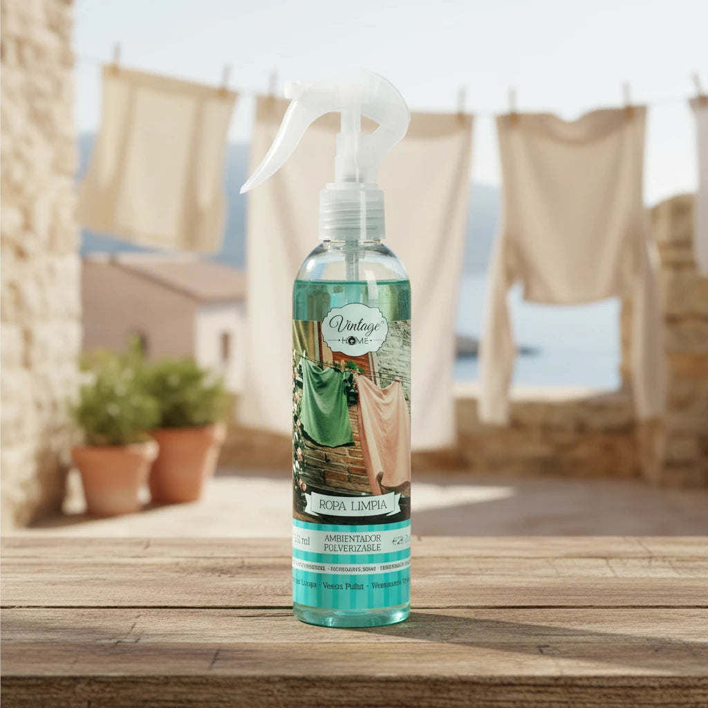 Spray d’ambiance multiusage vintage - Vêtements propres