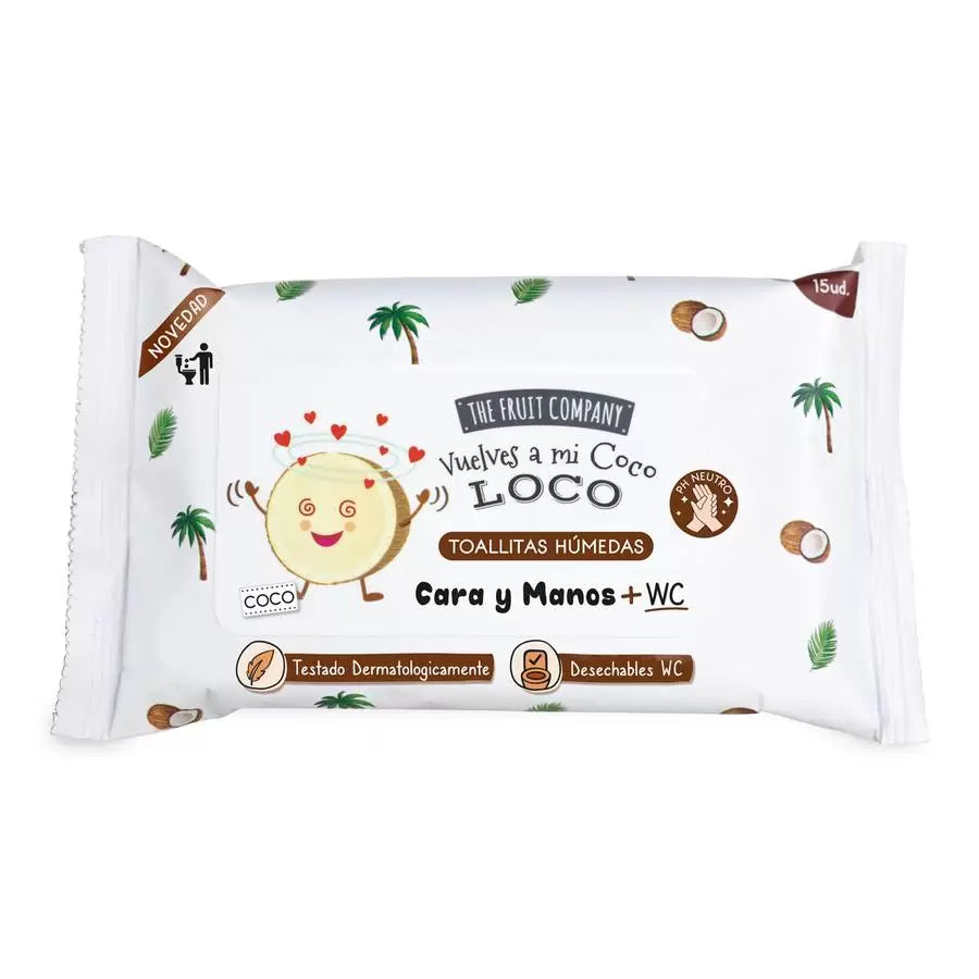 Lingettes parfumées - Noix de coco