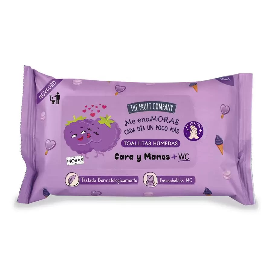 Lingettes parfumées - Mûre