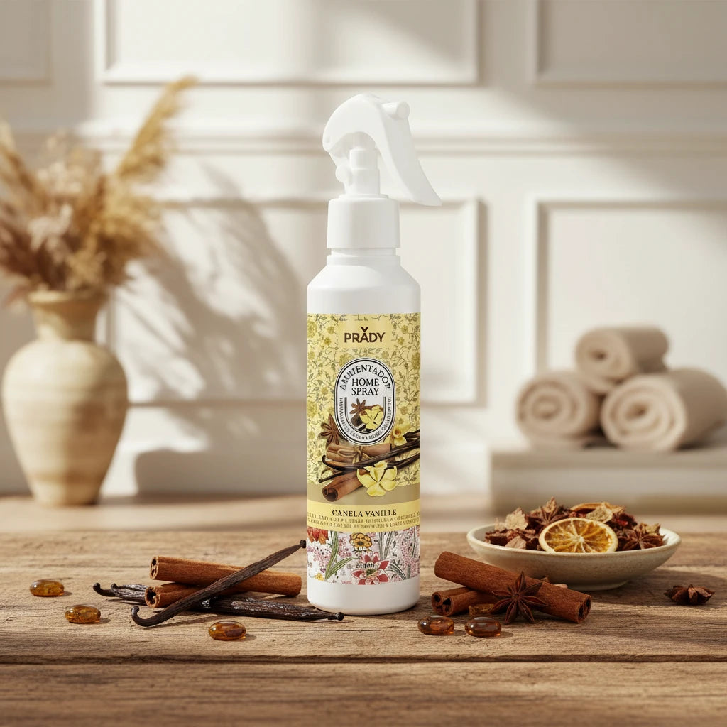 Spray d'ambiance multi usages - Cannelle/Vanille