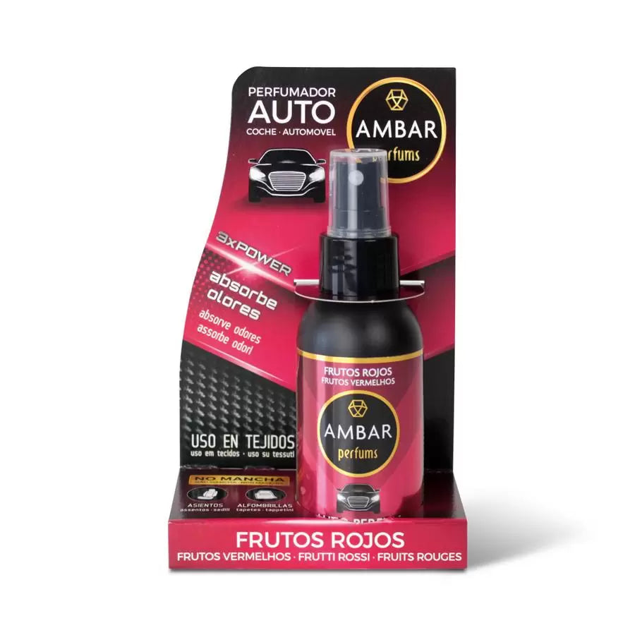 (Précommande) Desodorisant voiture fruits rouges ambar 90ML