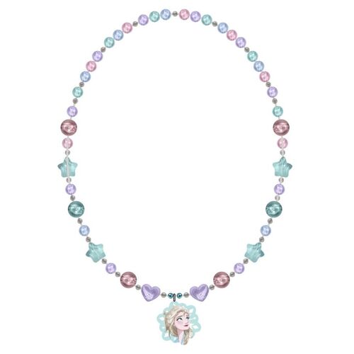 Collier en perles - Reine des neiges