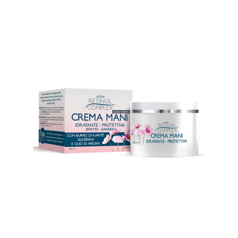 Crème pour les mains hydratante au retinol 250ml