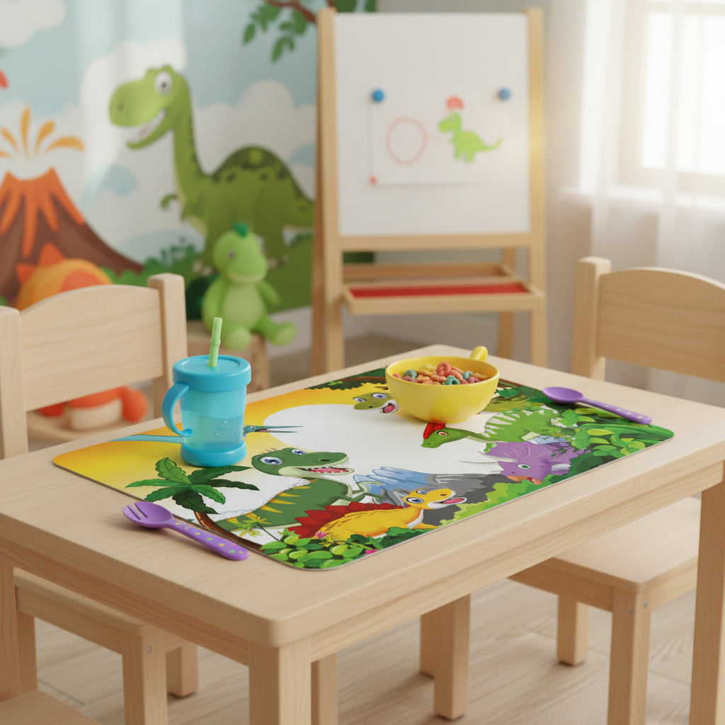 (Précommande) Set de table Dinosaure