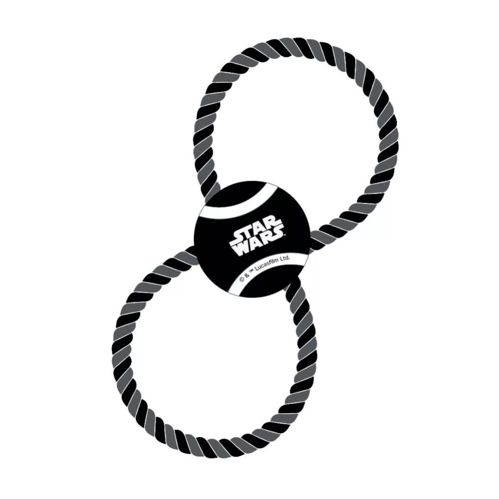 (Précommande) Jouet pour chien Star Wars avec balle de tennis et corde