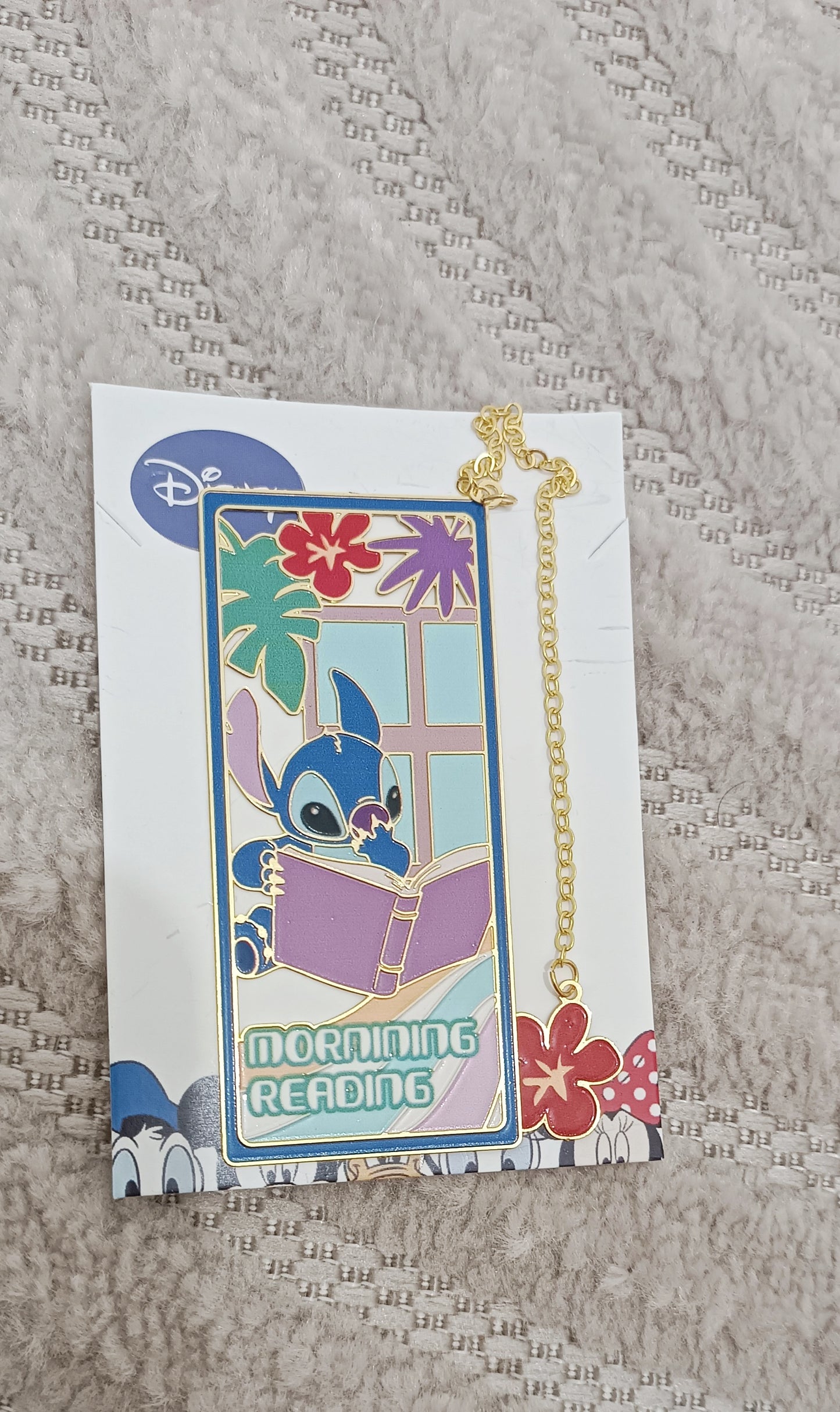 Marque pages métalique Stitch