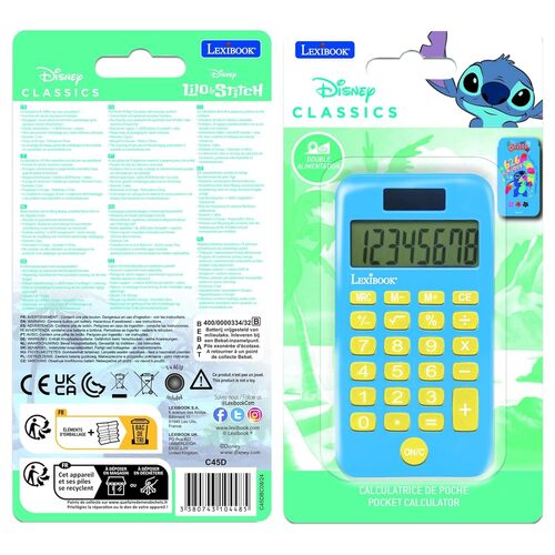(Précommande) Calculatrice Stitch Disney