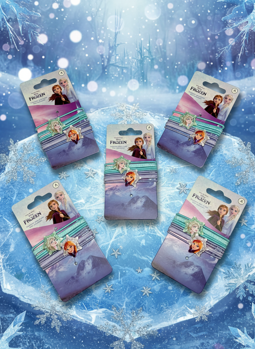 Lot accessoires pour cheveux - Reine des neiges