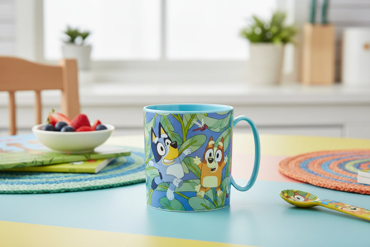 (Précommande) Petite tasse en plastique Bluey 390ml