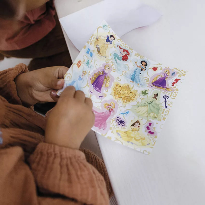 Ensemble d'autocollants Disney Princesses