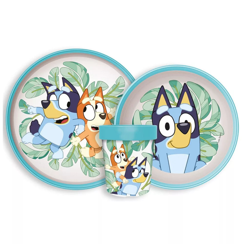 (Précommande) Service de table antidérapant Disney Bluey