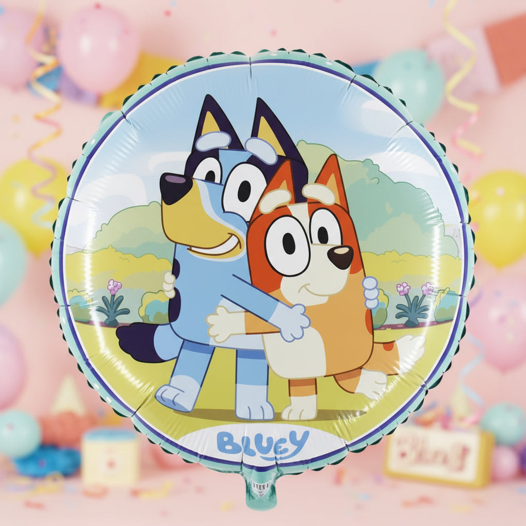 (Précommande) Ballon aluminium 46cm Bluey