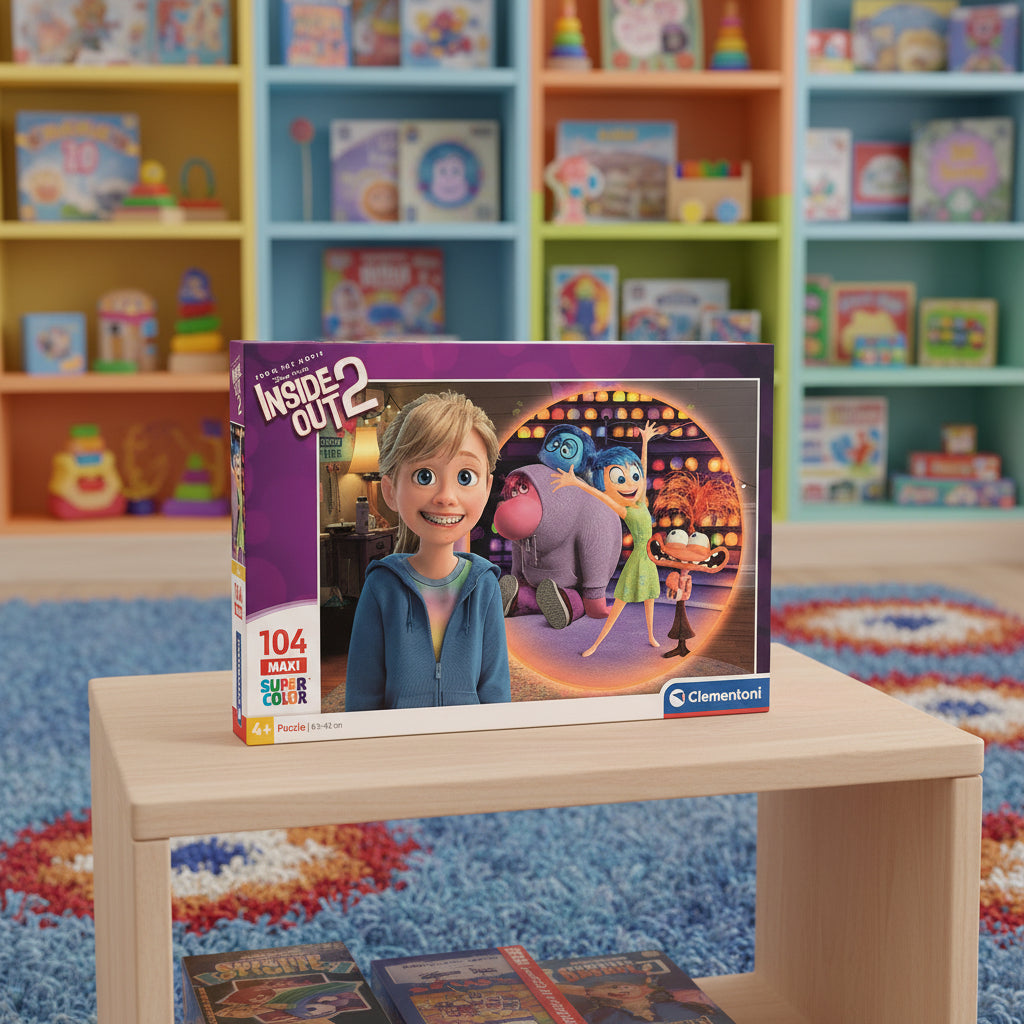 (Précommande) Puzzle maxi Disney Vice versa 104 pièces Clementoni