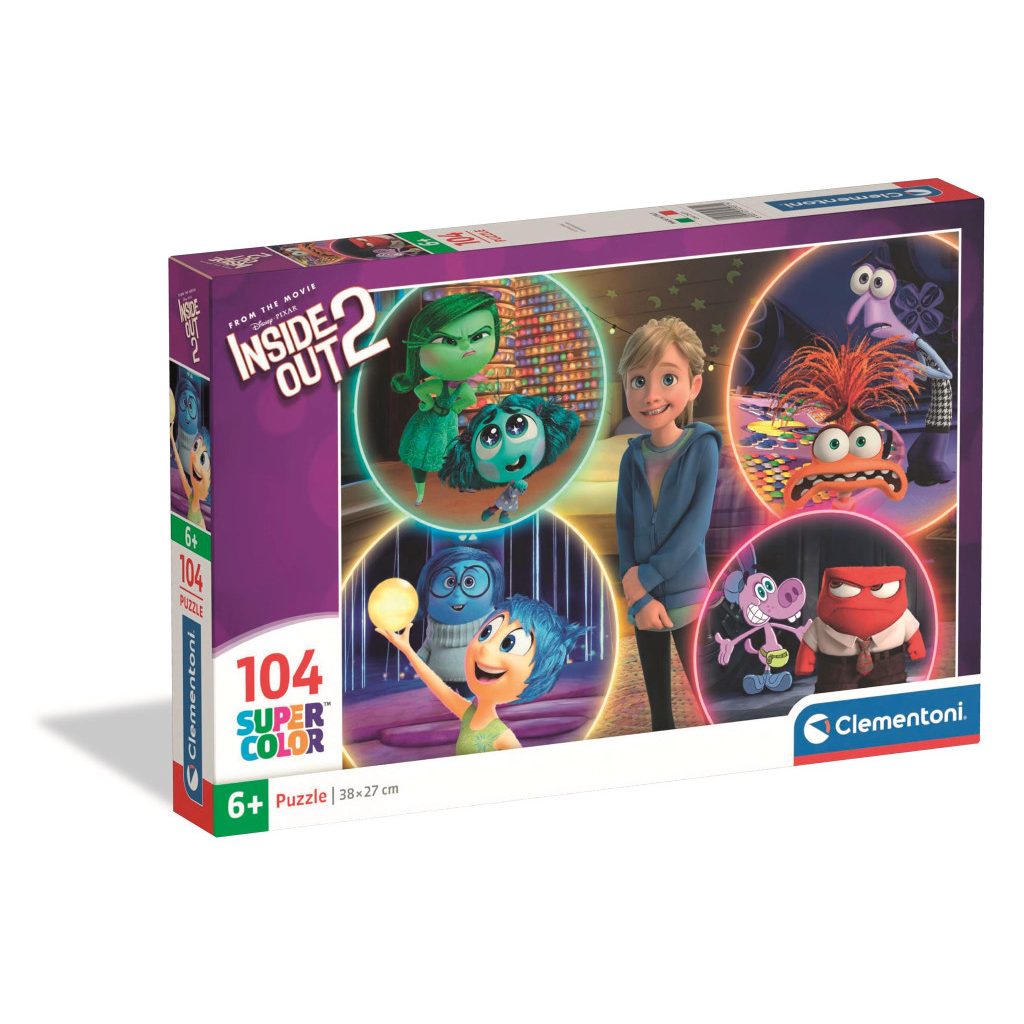 (Précommande) Puzzle Clementoni 104 pièces Disney Vice-Versa Émotions