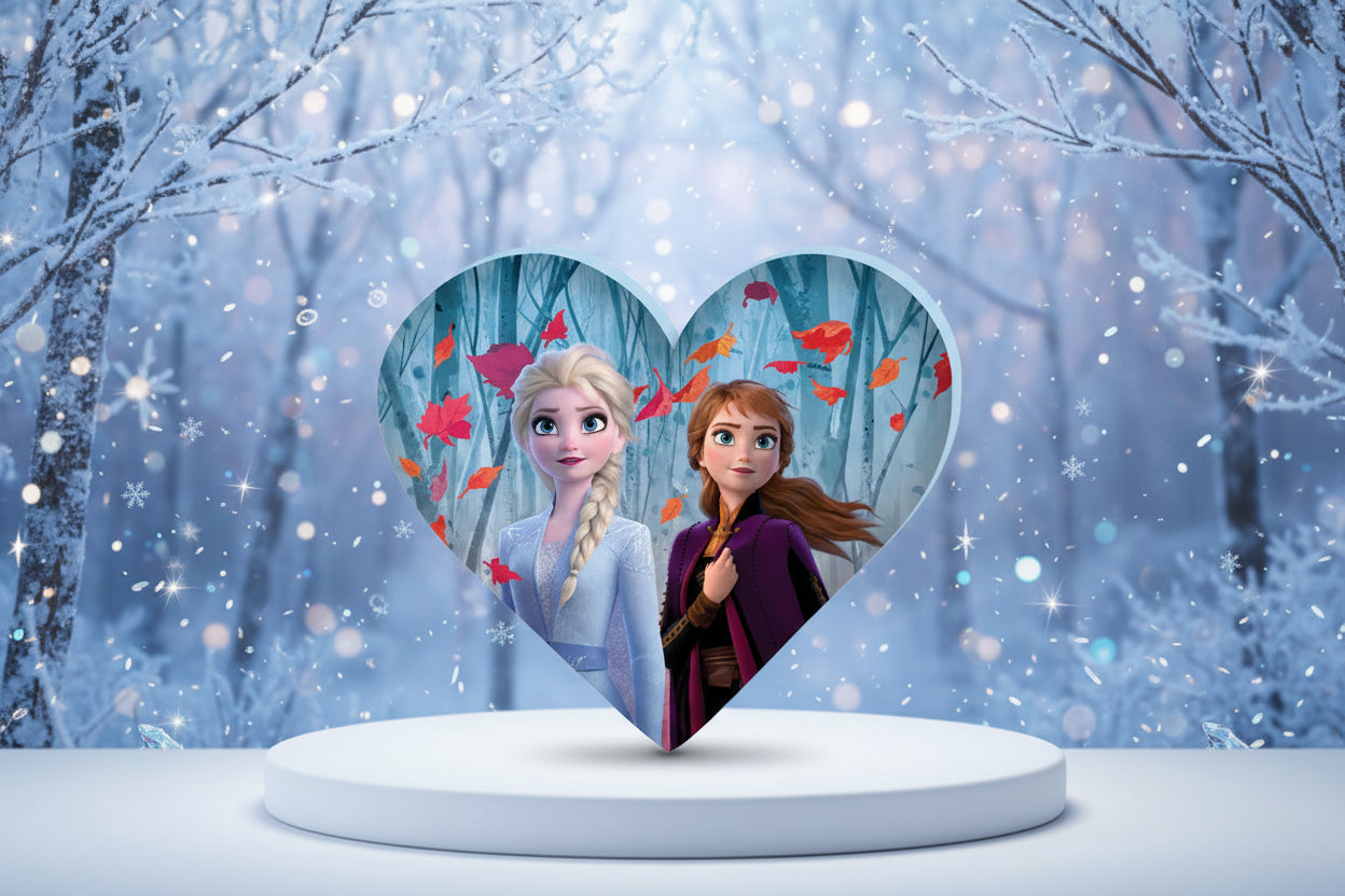 (Précommande) Coussin décoratif coeur Reine des neiges