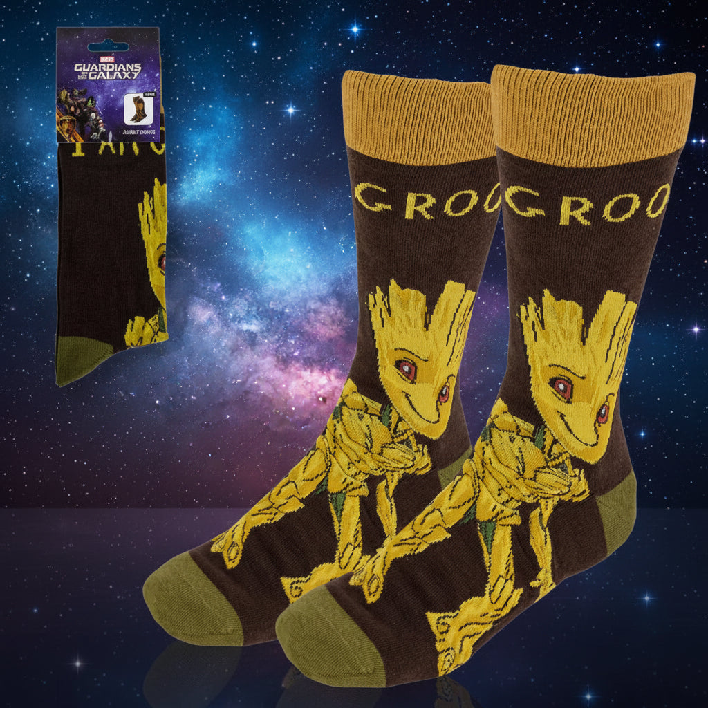 (Précommande) Chaussettes longues adultes Gardiens de la Galaxie 38/45