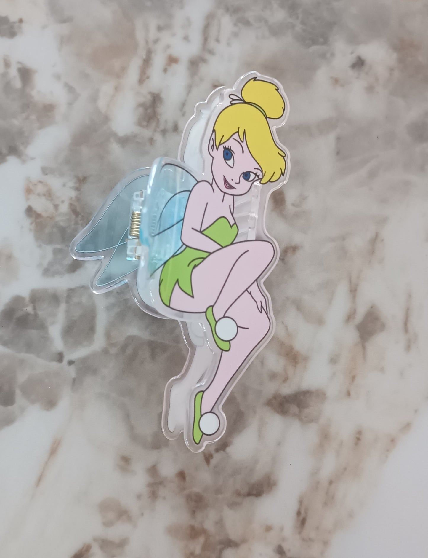 Pince à cheveux Fée clochette