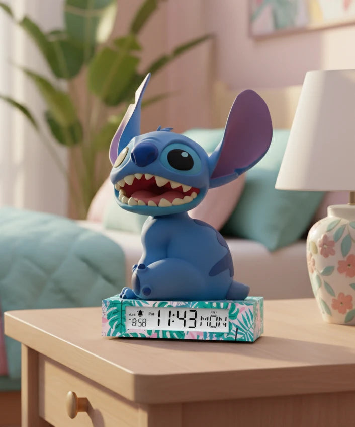 (Précommande) Veilleuse et réveil 3D Disney Lilo et Stitch