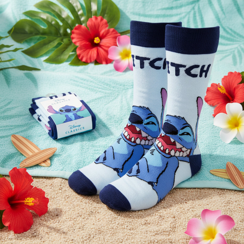 (Précommande) Chaussettes hautes pour femmes Stitch 36/43