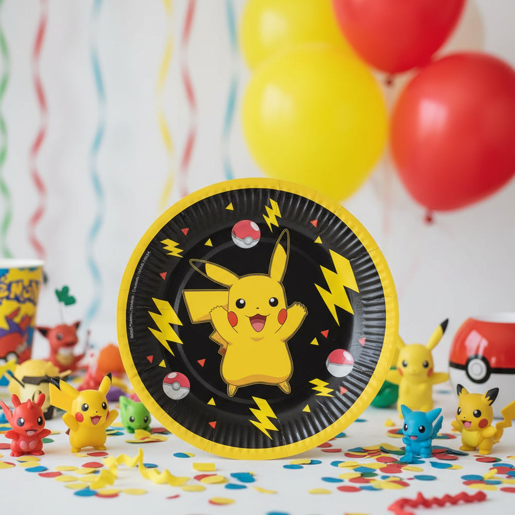 (Précommande) Assiettes en carton Pokémon 18cm