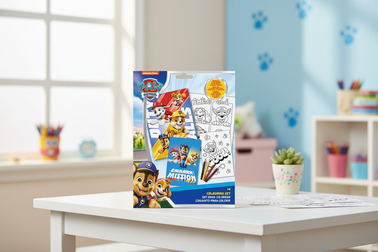 (Précommande) Kit de coloriage Pat Patrouille