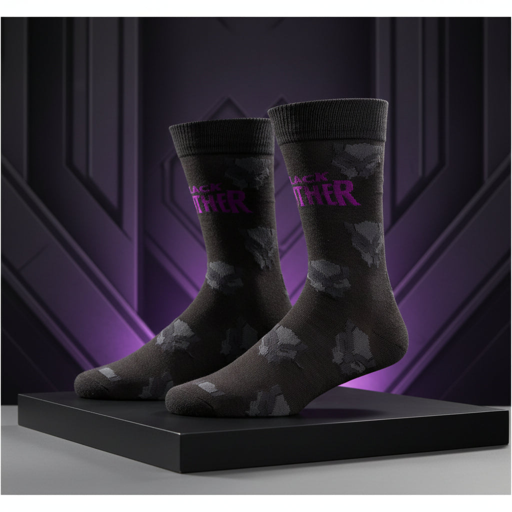 (Précommande) Chaussettes montantes adultes Avengers Wakanda 38/45