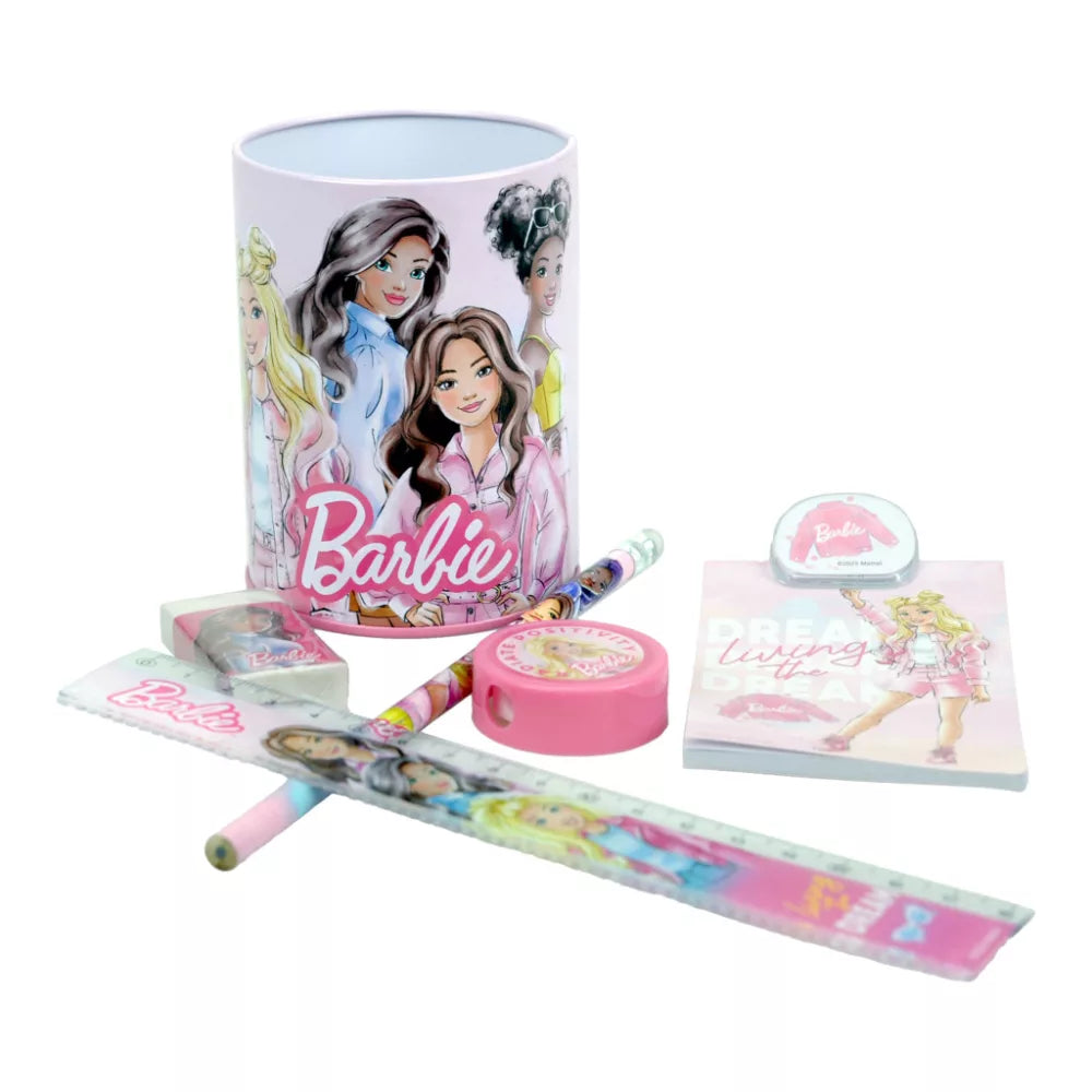 (Précommande) Ensemble de papeterie Barbie 7 pièces