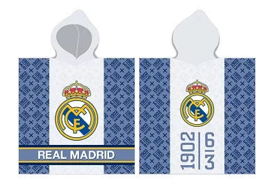 (Précommande) Poncho serviette de plage Real Madrid