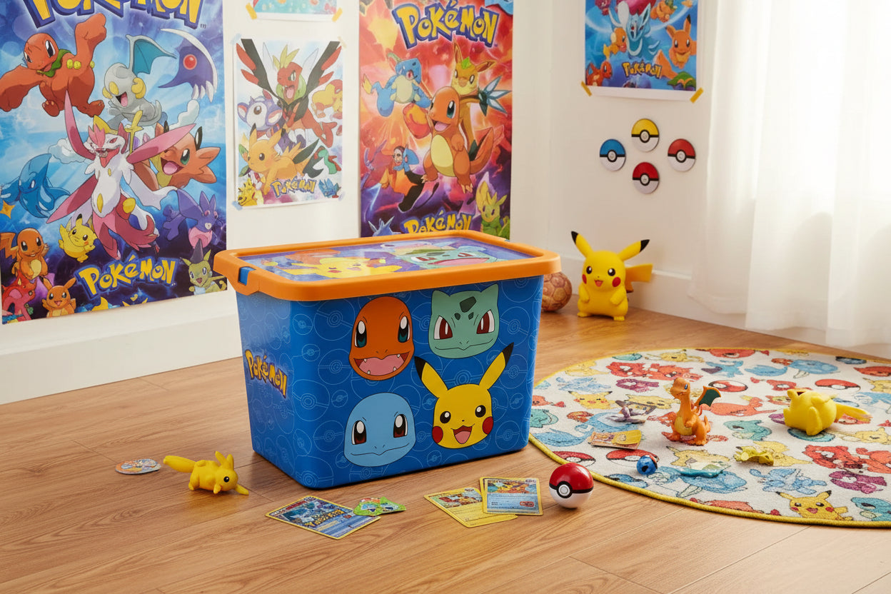 (Précommande) Boîte de rangement en plastique Pokémon 7 L