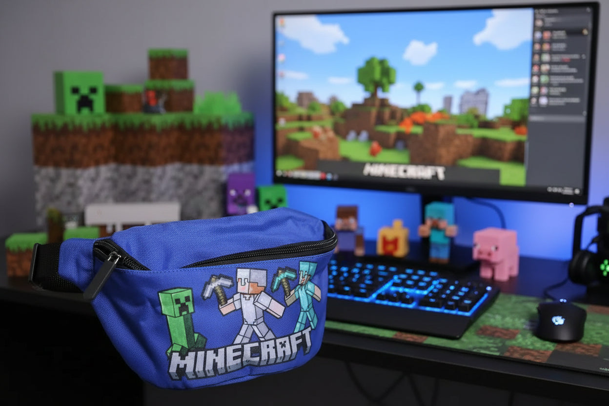 (Précommande) Sacoche banane Minecraft