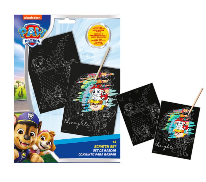 Ensemble de grattage Pat Patrouille