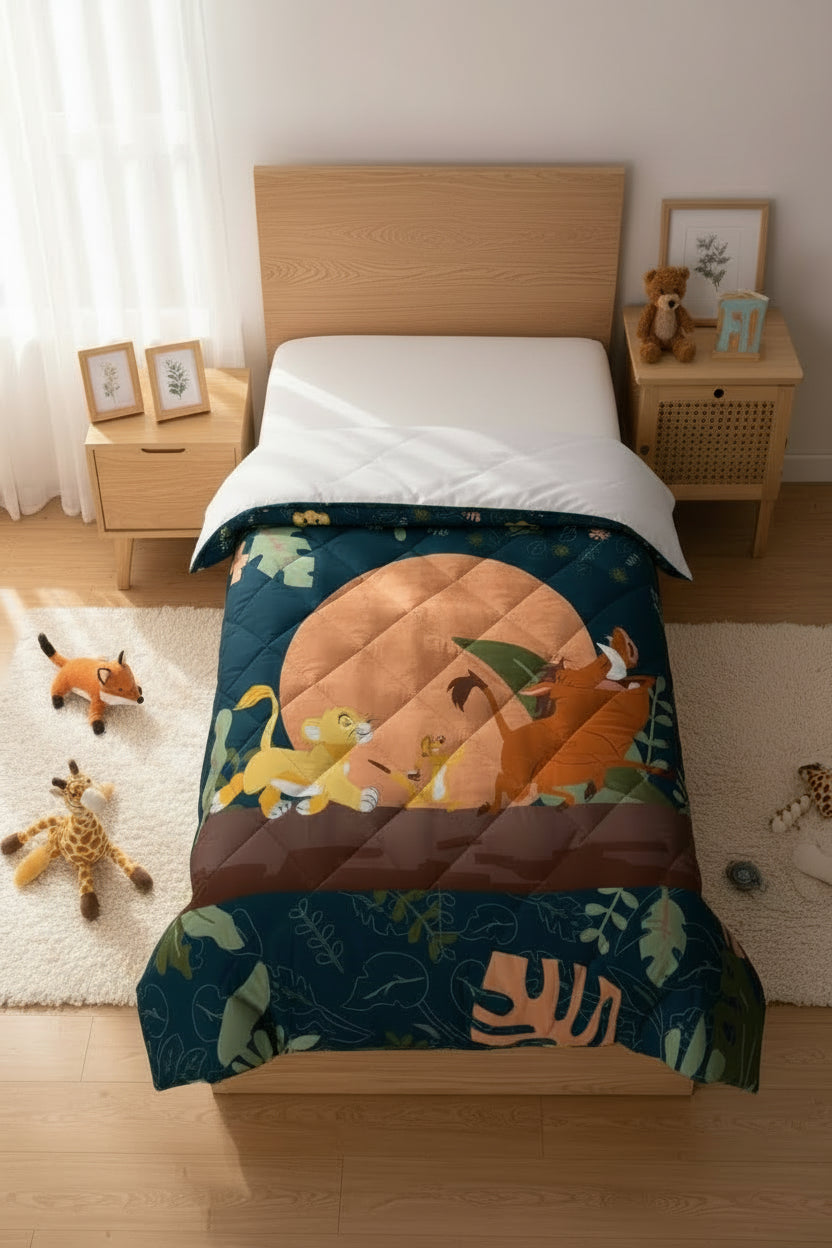 (Précommande) Couette lit 1 personne Roi lion