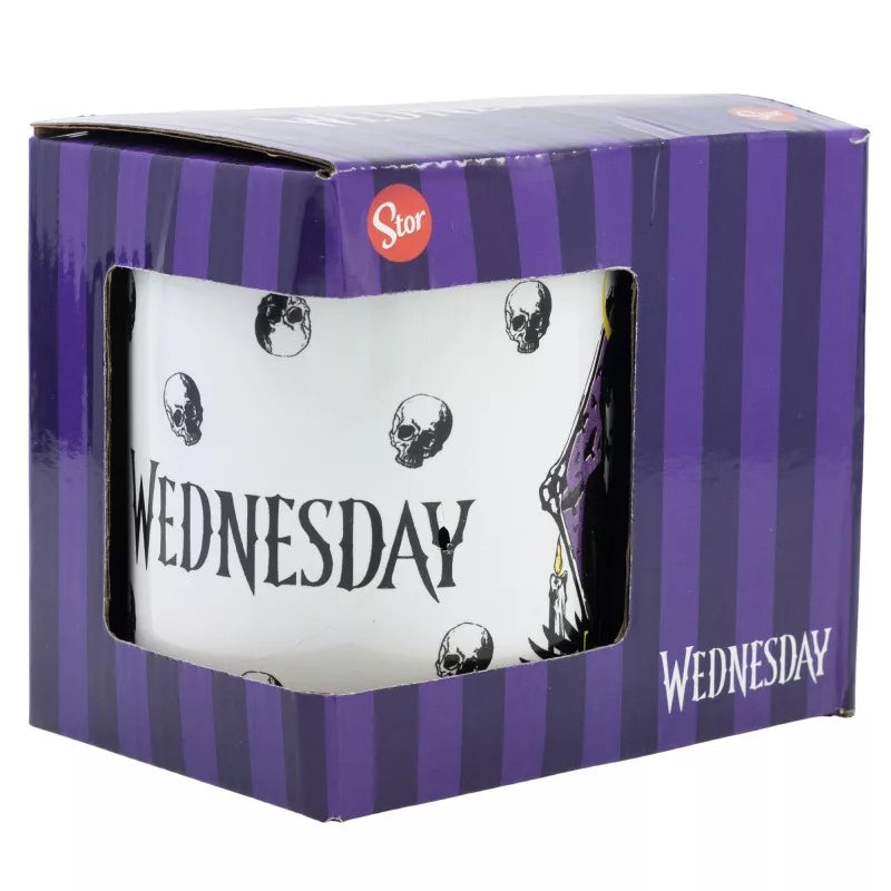 (Précommande) Tasse en porcelaine « Mercredi Nevermore » de 325 ml