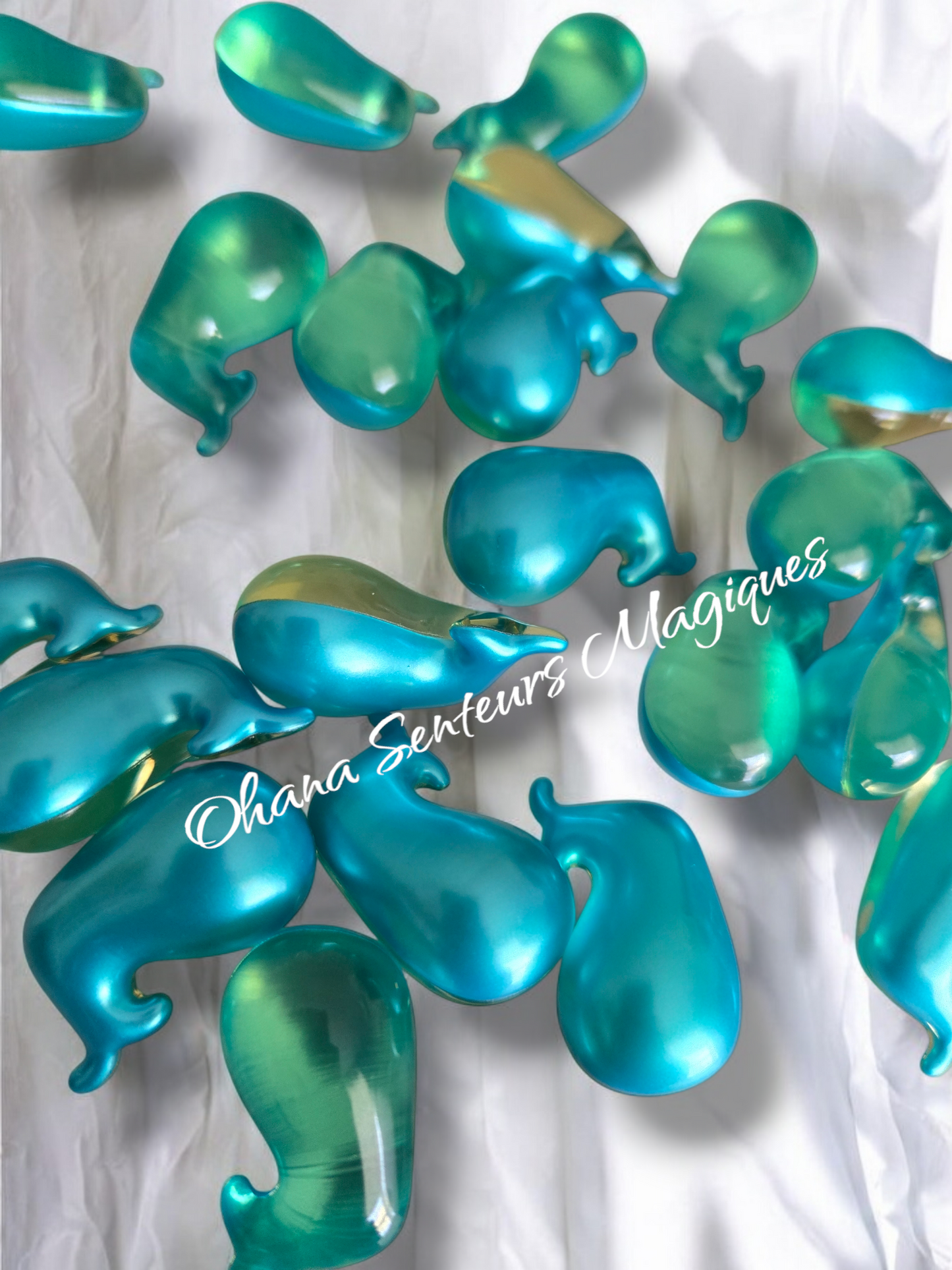 Perle de bain - Baleine monoĂŻ