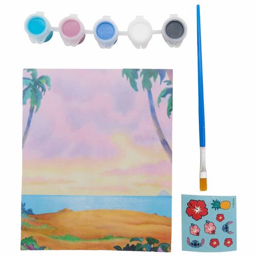 Lampe peinture 3D Stitch