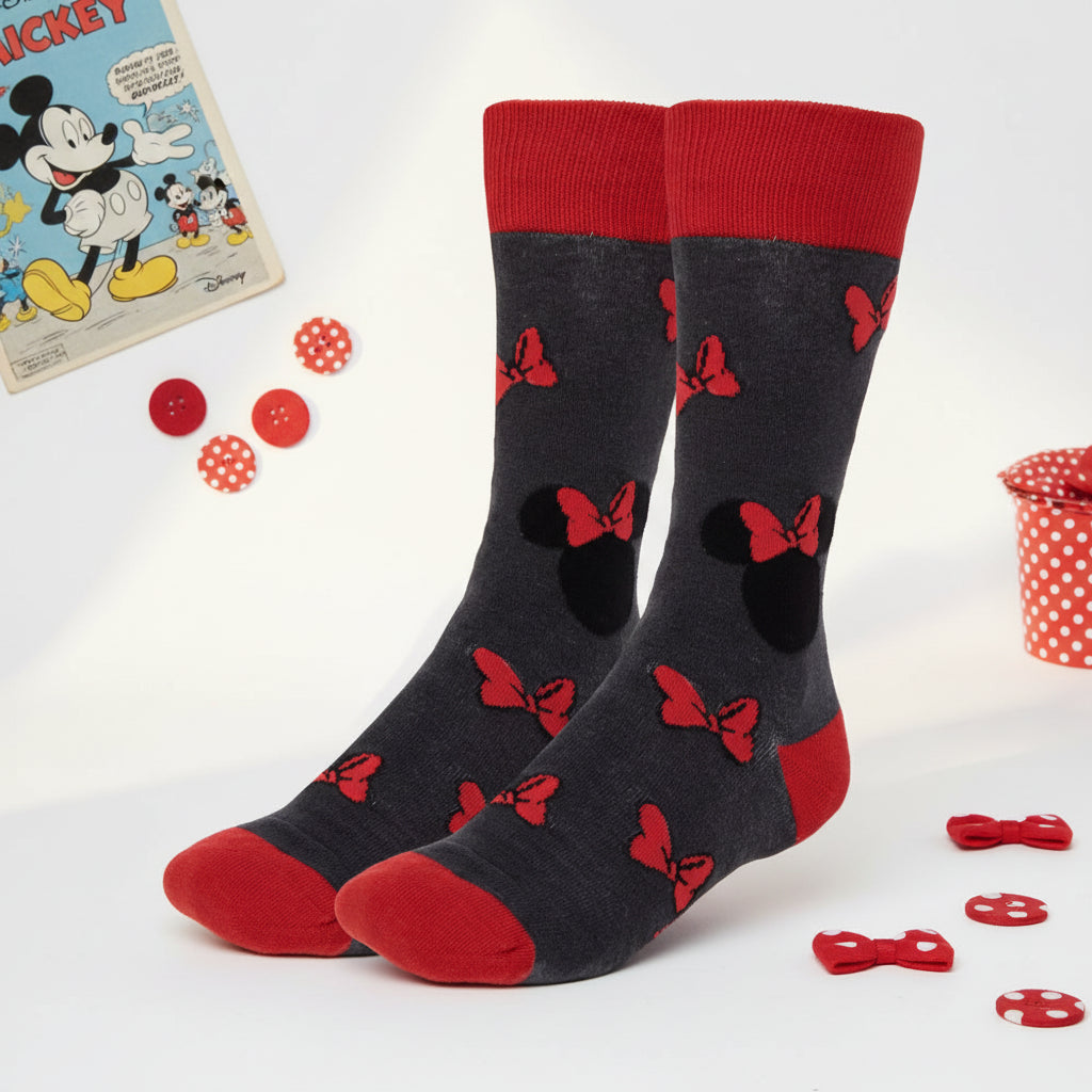 (Précommande) Chaussettes longues pour adultes Minnie 36/43