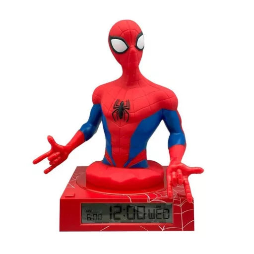 (Précommande) Lampe de nuit et réveil 3D Spiderman