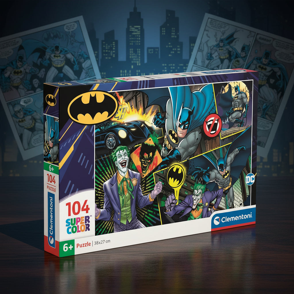 (Précommande) Puzzle Clementoni 104 pièces Batman VS Joker