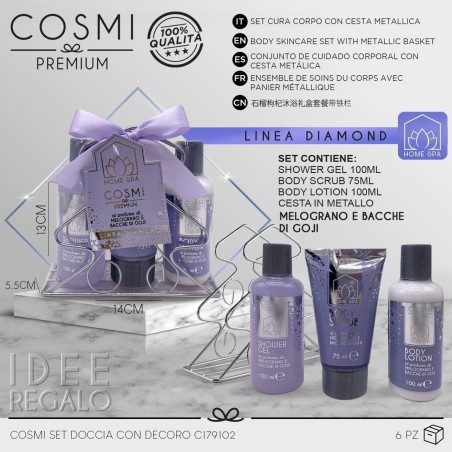 Coffret de bain 3 pièces
