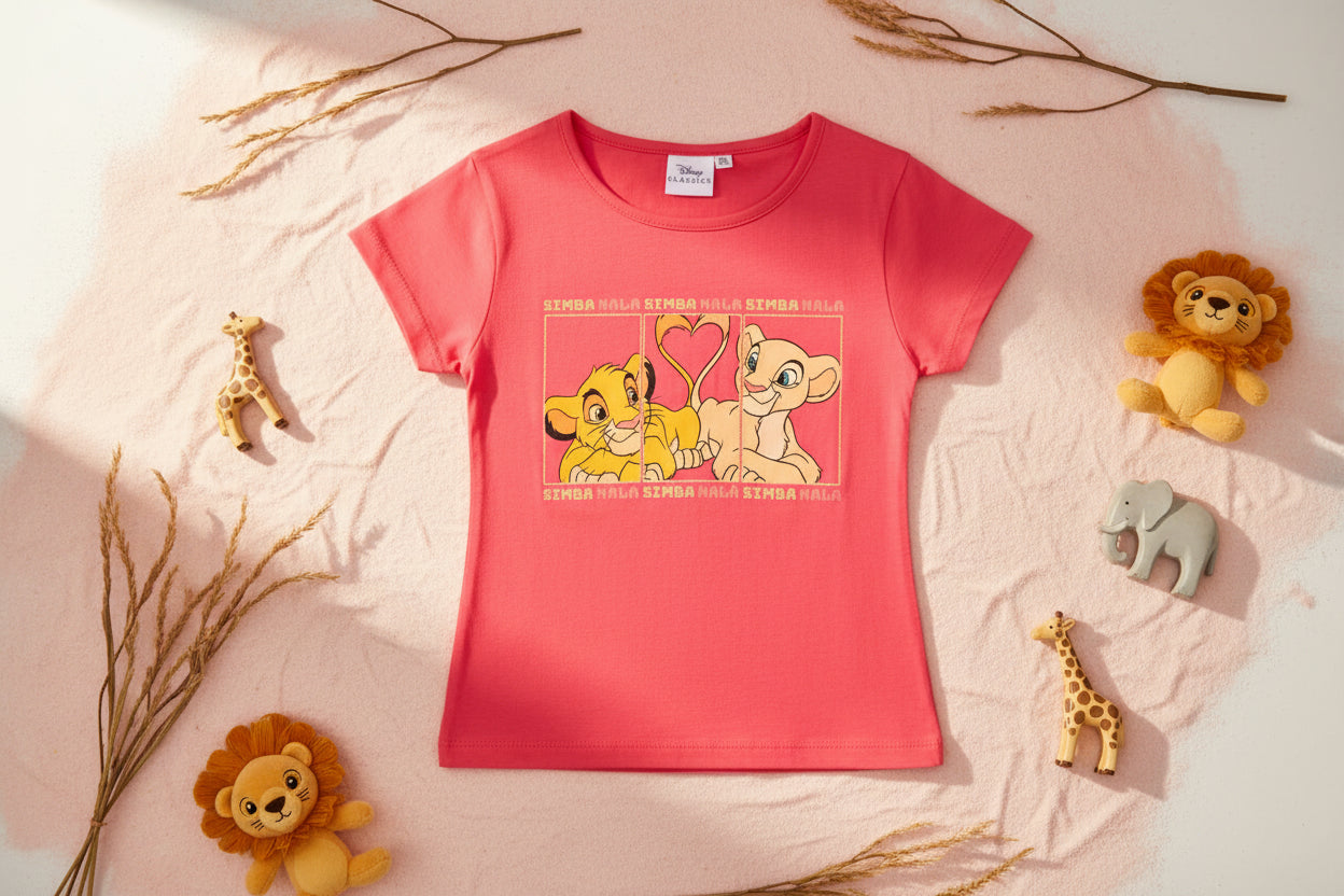 (Précommande) Tee shirt roi lion 4-10 ans