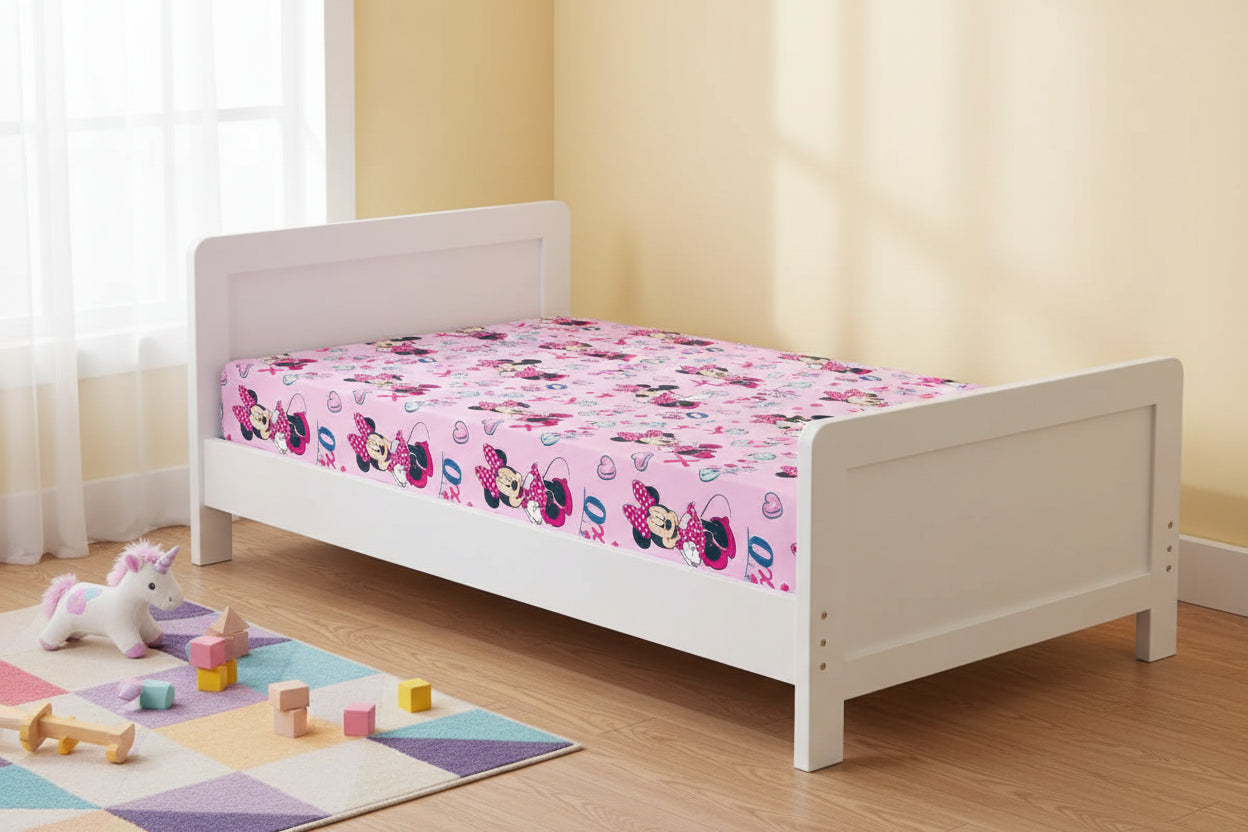 (Précommande) Drap housse 1 personne Minnie