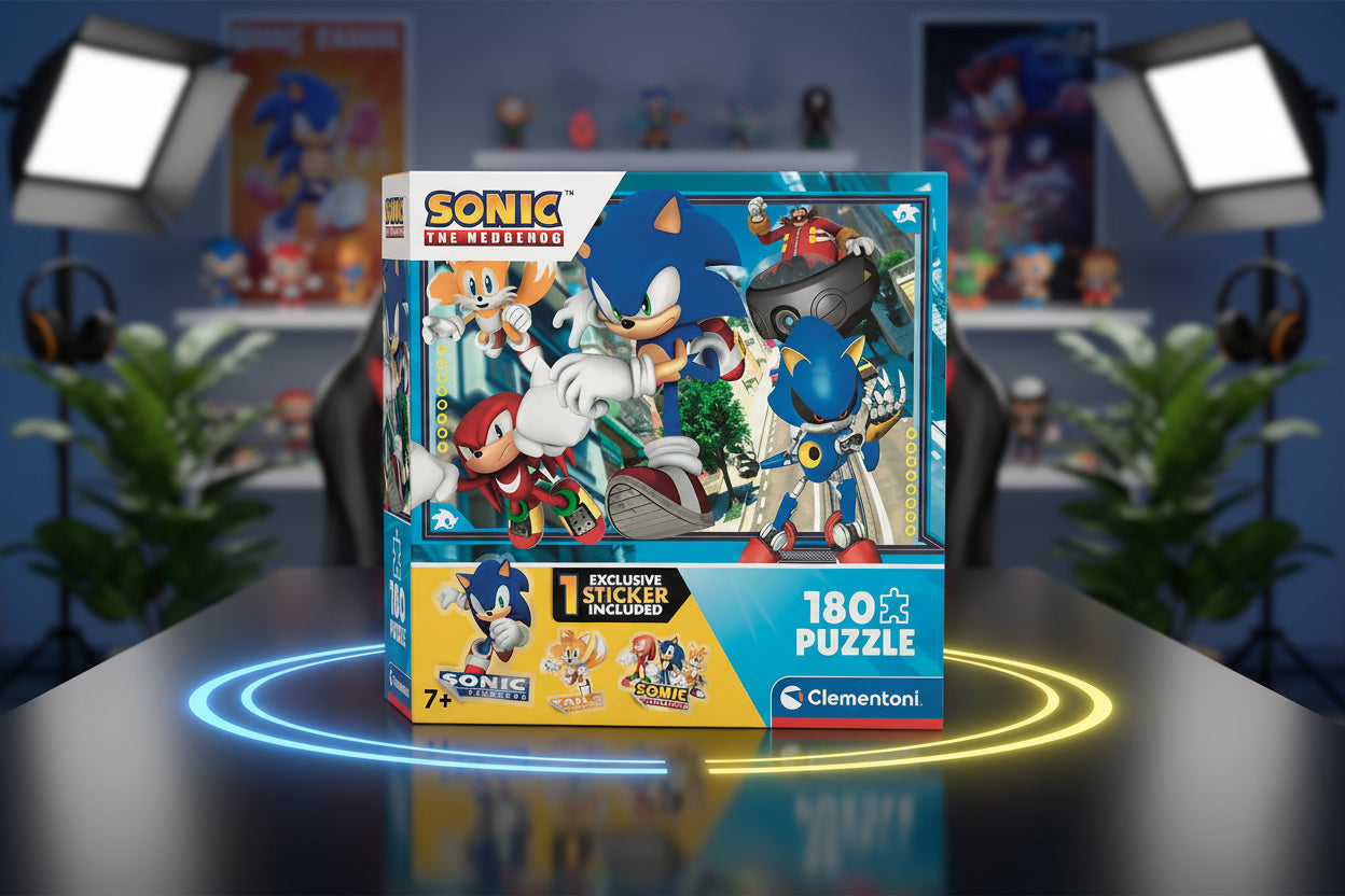 (Précommande) Puzzle Clementoni Sonic le hérisson 180 pièces
