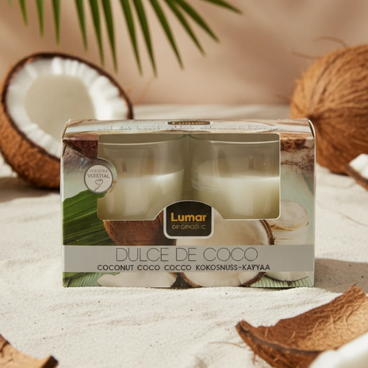 Lot de 2 bougies Coco