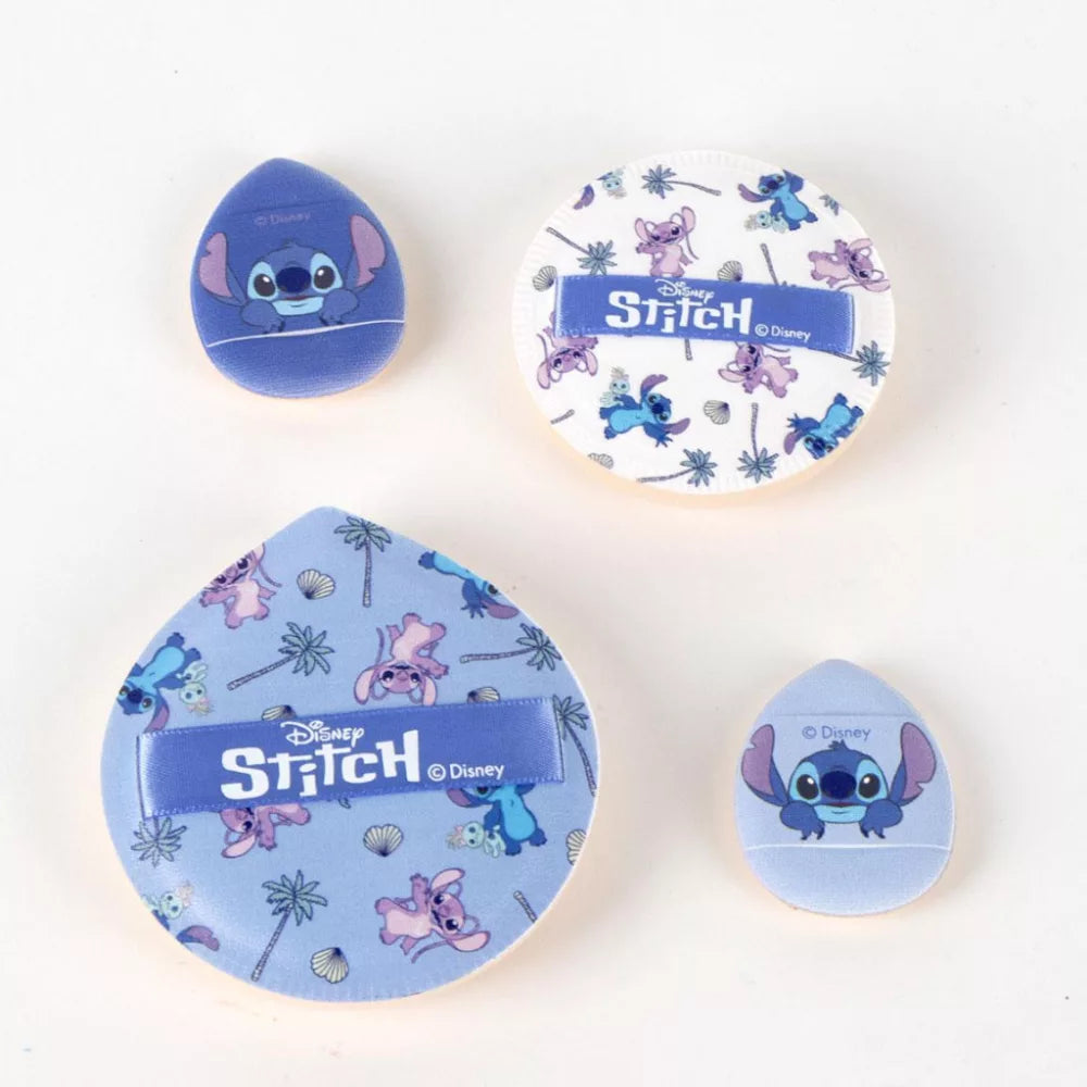 Ensemble d'éponges de maquillage Lilo et Stitch 4 pièces
